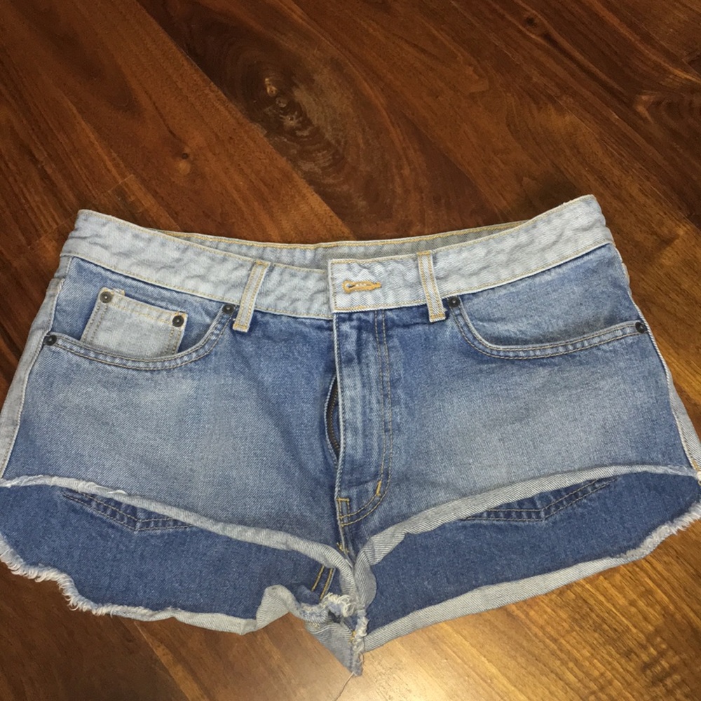 Demin car mar shorts
